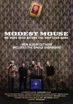 MODEST MOUSE We Were Dead Poster Print