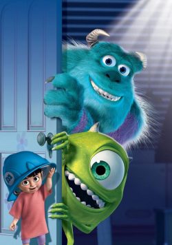 MONSTERS INC Movie Poster Print