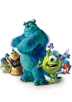 MONSTERS INC Movie Poster Print