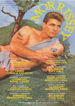 MORRISSEY Maladjusted 1999 UK Tour Poster Print