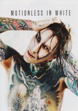 MOTIONLESS IN WHITE The Disguise UK 2019 Tour Poster Print
