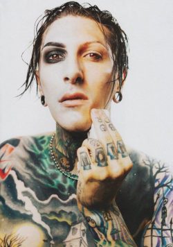 MOTIONLESS IN WHITE The Disguise UK 2019 Tour Poster Print