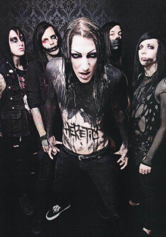 MOTIONLESS IN WHITE Graveyard Shift Poster