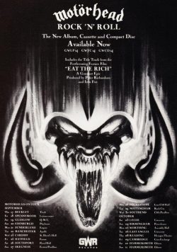 MOTORHEAD Rock N Roll Poster Print