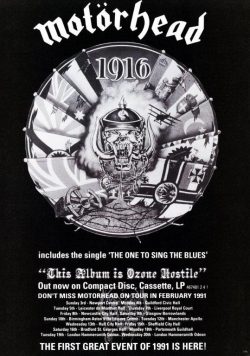 MOTORHEAD 1916 Poster Print