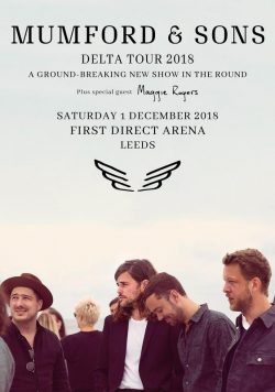 MUMFORD & SONS Delta 2018/2019 World UK Tour Poster Print