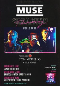 MUSE 2019 Tour UK Poster Print