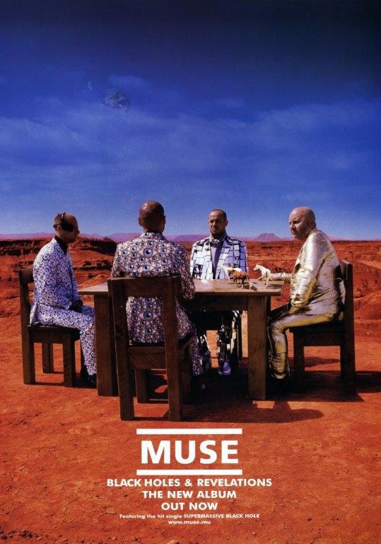 MUSE Black Holes & Revelations Poster