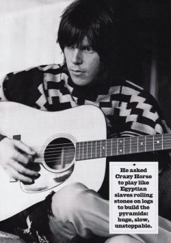 NEIL YOUNG Harvest Poster Print