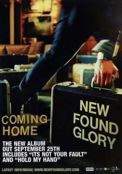 NEW FOUND GLORY Coming Home Poster Print