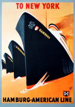 NEW YORK Vintage Travel Poster Print