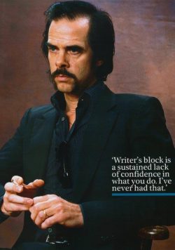 NICK CAVE Push The Sky Away Poster Print