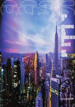 OASIS Standing On The Shoulder Of Giants Poster