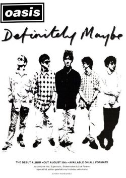 OASIS Definitely Maybe Poster