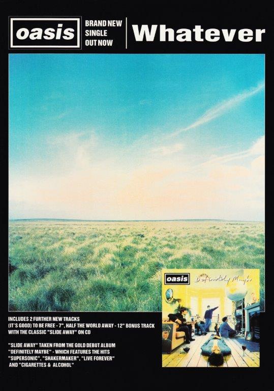 OASIS Whatever Poster | prints4u.......................
