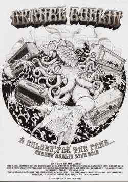 ORANGE GOBLIN A Eulogy For The Fans: Live 2012 Poster Print