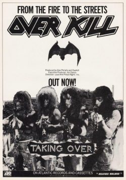 OVERKILL Taking Over Poster Print