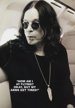 OZZY OSBOURNE Black Sabbath Poster