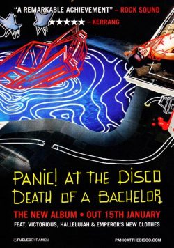 PANIC! AT THE DISCO Death Of A Bachelor Poster