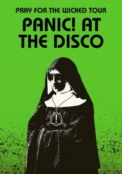 PANIC! AT THE DISCO Pray For The Wicked 2019 Tour: Green Poster Print