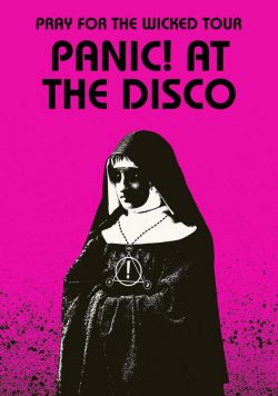 PANIC! AT THE DISCO Pray For The Wicked 2019 UK Tour: Yellow Poster Print