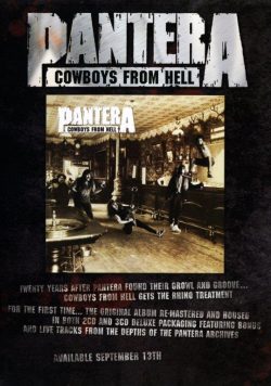 PANTERA Cowboys From Hell Poster