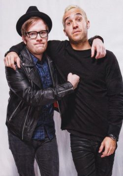 PATRICK STUMP -  PETE WENTZ Fall Out Boy Poster Print