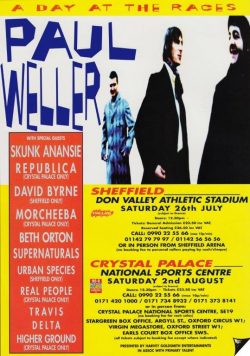 PAUL WELLER A Day At The Races 1997 Poster Print