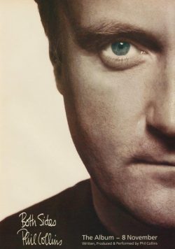 PHIL COLLINS Both Sides Poster Print