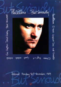 PHIL COLLINS ...But Seriously Poster Print