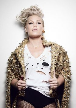 PINK (P!NK) Alecia Moore  Beautiful Trauma 2019 UK Europe World Tour Poster Print