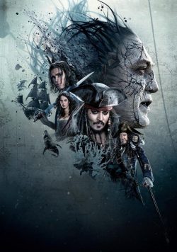 PIRATES OF THE CARIBBEAN; DEAD MEN TELL NO TALES Move Poster Print