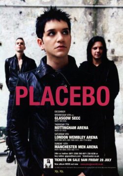 PLACEBO Meds 2006 UK Tour Poster