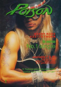 POISON Every Rose Has It?s Thorn Poster