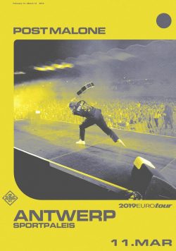 POST MALONE Beerbong & Bentleys 2019 World Tour Poster Print