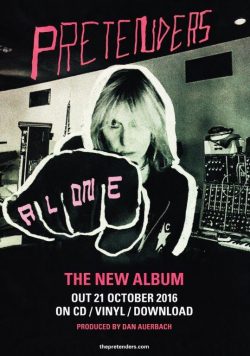 THE PRETENDERS Alone Poster Print