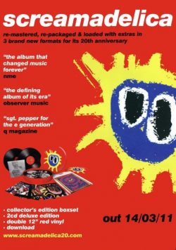 PRIMAL SCREAM Screamadelica Poster Print