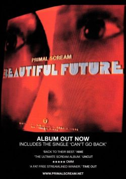 PRIMAL SCREAM Beautiful Future Poster Print