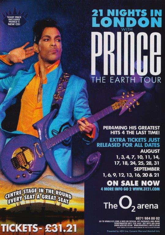 prince tour db