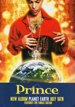PRINCE Planet Earth Poster Print