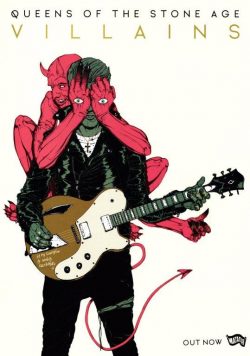 QUEENS OF THE STONE AGE Villains Poster
