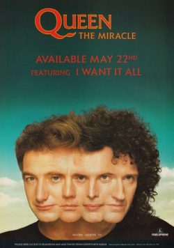 QUEEN The Miracle Poster
