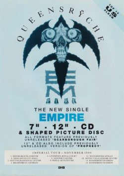 QUEENSRYCHE Empire Poster Print