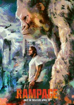 RAMPAGE 2018 Poster Print