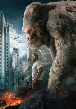RAMPAGE Movie Poster Print