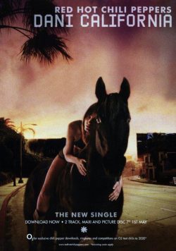 RED HOT CHILI PEPPERS Dani California Poster Print
