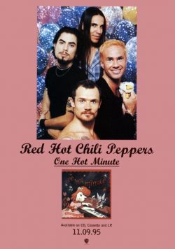RED HOT CHILI PEPPERS One Hot Minute Poster Print