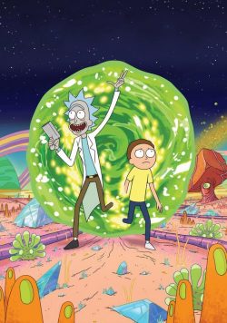 RICK & MORTY TV Show Poster Print