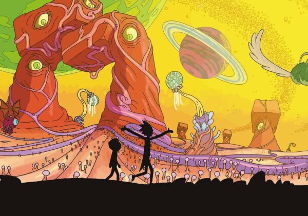 RICK & MORTY TV Show Poster Print