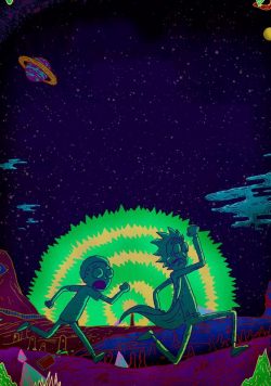 RICK & MORTY TV Show Poster Print